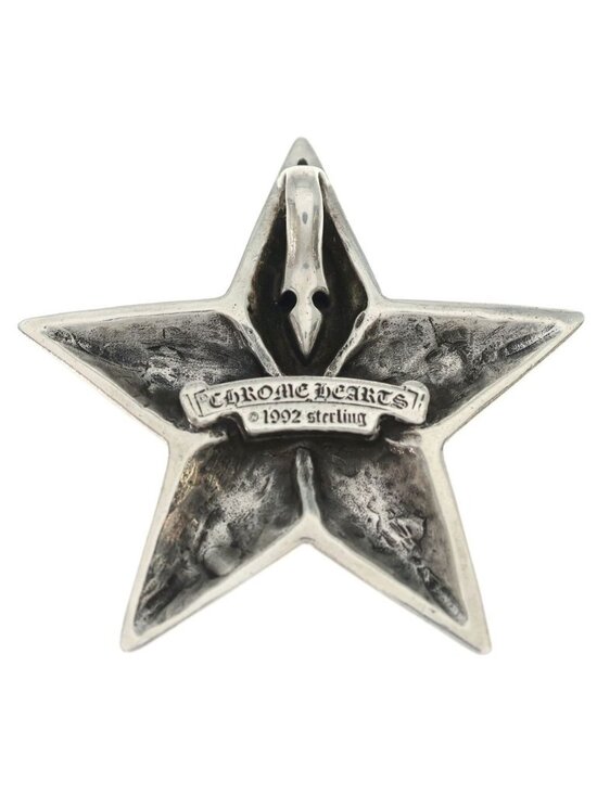 CHROME HEARTS(クロムハーツ) LG 5P STAR ラージ 5ポイント  Chrome Hearts LG Star Large 5 Point Silver Pendant